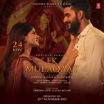 Shreya Ghoshal Instagram - Get ready to dive into the heart of #EkMulaqaat. Today, the trailer unfolds, offering a glimpse of the emotions and stories that will be revealed on November 24, 2023. ❤️🔥✨🎥 #tseries #BhushanKumar @tseries.official @vishalmishraofficial @fukra_insaan @sakshimalikk @javedmohsin_official #Sameer @therashmivirag @dhruwal.patel @jigarmulani @castingchhabra