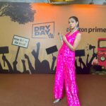 Shriya Pilgaonkar Instagram - 👑🩷 Promotions Day 1 #DryDay @primevideoin Stylist @shreejarajgopal Images by @picture_tailor Makeup @makeupandhairbyshruti Hair @darshana.mule Style team @dhwanii.jain Outfit @sobariko Earrings @tribebyamrapali Necklace & Rings @shayagrams Handcuff @rubans.in @oakpinionpr #Filmpromotions #DryDayonPrime #DryDay #ootd #HotPink #RaniPink #Stylefile