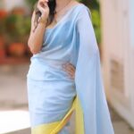 Shrutika Instagram - Saree & blouse @thariibyshrutika Jewelry @ethnicgold #saree #insta #diwali #festivalfashion