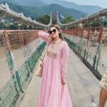 Shrutika Instagram - Bliss! Feeling blessed! Divine all around! #blessed #himalayas #lovehim #instagood Rishikesh