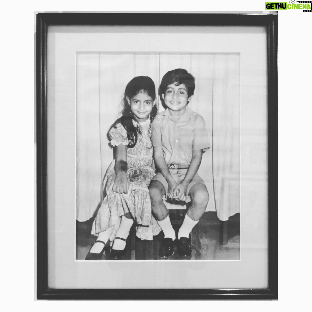 Shweta Bachchan Nanda Instagram - Partner in rhyme, and crime, for a lifetime 🧿. #siblingday