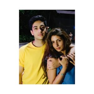 Shweta Bachchan Nanda Instagram - Happy 21 son ♥️