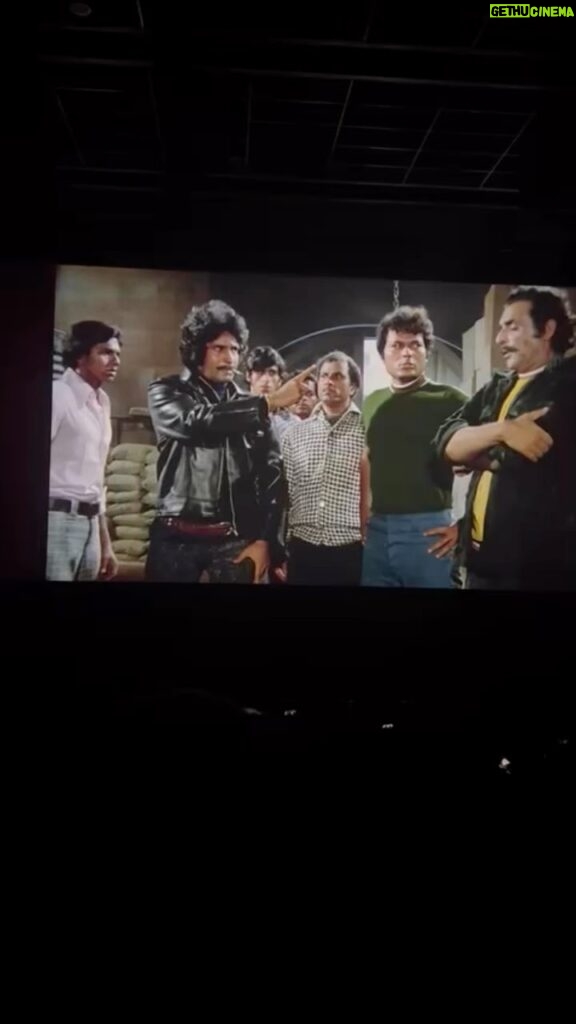Shweta Bachchan Nanda Instagram - Deewar on the big screen!! Some movies are timeless. ♥️♥️♥️♥️#backtothebeginning