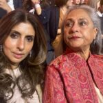 Shweta Bachchan Nanda Instagram - All roads led to Paris this weekend. Well, at least for my mother & me. As Navya spent all her days doing L’Oréal things. My mother and I walked and ate (more eating than roaming to be honest) The show was an experience and so emotional - my mother and I both admitted to holding back tears as our little girl walked on all smiles !!! I remember her first steps she was just a few days past her 1st birthday - like yesterday, all parents say this I’m sure, it’s cheesy, and annoying, but so true. She wore red, the Eiffel Tower turned pink, and we went home very proud, very emotional, and very hungry. I snuck in some M&M’s in my bag, though it’s blasphemous to eat chocolate at a fashion show, we did - because we’re worth it 😉
