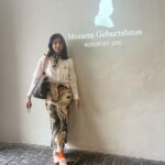 Shweta Basu Prasad Instagram - Dump . Images: 1. Munich 2. Wolfgang Amedeus Mozart’s residence that’s converted to a museum, Salzburg. 3. “The last judgement” by Peter Paul Rubens at @pinakotheken Munich 4. 🐹 5. At Ludwig Van Beethoven’s grave, Vienna (Franz Shcubert, Brahms and Strauss rest in the same cemetery ❤️) 6. 💁🏻‍♀️ 7. Dachau concentration camp memorial 8. Cinema cafe Berlin 9. I want to call this image “I am my mother’s shadow” hehe 😁 10. Berlin . Mom and I went to 11 museums, plus exhibitions, 2 concerts and finally watched Barbie! . P.S. the spot where Adolf Hitler died with a self-inflicted gunshot is now a car parking lot. A car parking lot.