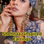 Shweta Mahadik Instagram - DIY “Shehnaaz inspired” earrings!! Super light , super cool. #diy #handmade #shehnaazgill #shwetamahadik #diychachi #art #ootd