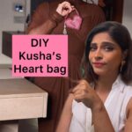 Shweta Mahadik Instagram - DIY bead bag!! #diy #handmade #fashion #kushakapila #shwetamahadik #diychachi #accessories #art