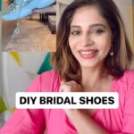 Shweta Mahadik Instagram – MADE THESE BRIDAL SHOES FOR A FRIEND!!😍😍
@khwabeeda_amruta 
@prasadjawade 

#diy
#indianwedding 
#fashion
#shwetamahadik
#diychachi
#fashionhacks 
#amrutadeshmukh