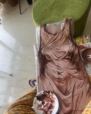 Shweta Mahadik Instagram - Art of illusion!!
#handpainted 
#art