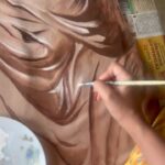 Shweta Mahadik Instagram - Art of illusion!! #handpainted #art