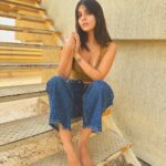 Sidhika Sharma Instagram – -sit and stare 🦋🫶 Ghar Ki Chat Pe