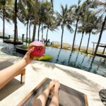 Sidhika Sharma Instagram - Came for the pool ,stayed for the pink coconuts😉🫶👙💥🏖️ Wearing @hunkemoller W Bali - Seminyak