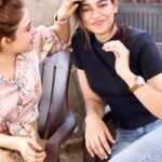 Simi Chahal Instagram - Hey! Soul Sister @monisharaii 😘❤️ #RealSmiles #love #laughter #candids 📸 : @dashmesharts