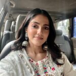 Simran Choudhary Instagram - Life lately 🌈 Fluttering between interviews, meet-ups & promotional activities for #Atharva 🥰 #AtharvaOnDec1st . . . #SimranChoudhary