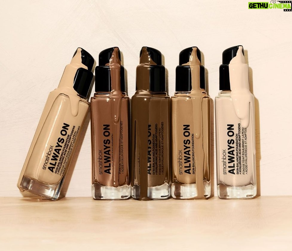 Sobhita Dhulipala Instagram - Say hello to ‘The Smashbox Always On Skin-Balancing Foundation’ Incredible is the word. The all-day hydrating, 16 hour long wear formula doesn’t need any retouches. Available in 30 shades, there’s one for everyone. Shop this must-have @mynykaa 🛒 #SmashboxIndia #StudioTested #LifestyleApproved #AlwaysOn #AlwaysOnFoundation #Ad