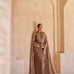 Sobhita Dhulipala Instagram - Couture paradise ❤️‍🔥 @suffuse_international #Ad