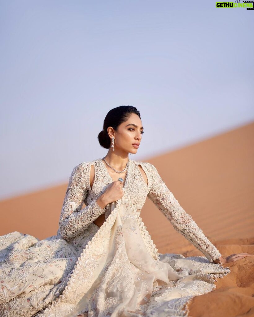 Sobhita Dhulipala Instagram - Couture paradise ❤‍🔥 @suffuse_international #Ad