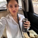 Sobhita Dhulipala Instagram – Another day of ‘Will I make it to the flight’ ‘food stains on white clothes’ ‘aaj itna traffic kyun hai WTF’ ‘I think excess baggage ho jayega 😭’