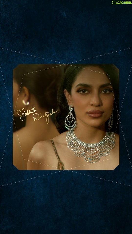 Sobhita Dhulipala Instagram - Presenting the ever-so-vivacious @sobhitad for Bhima Jewels, Made to celebrate You. The sparkle of Bhima Jewels’ precious creations adds to her grace, as she reflects the shine of a timeless gift you give yourself – a true diamond. #BhimaJewels #sobhitadhulipala #diamondjewellery #trendingnow