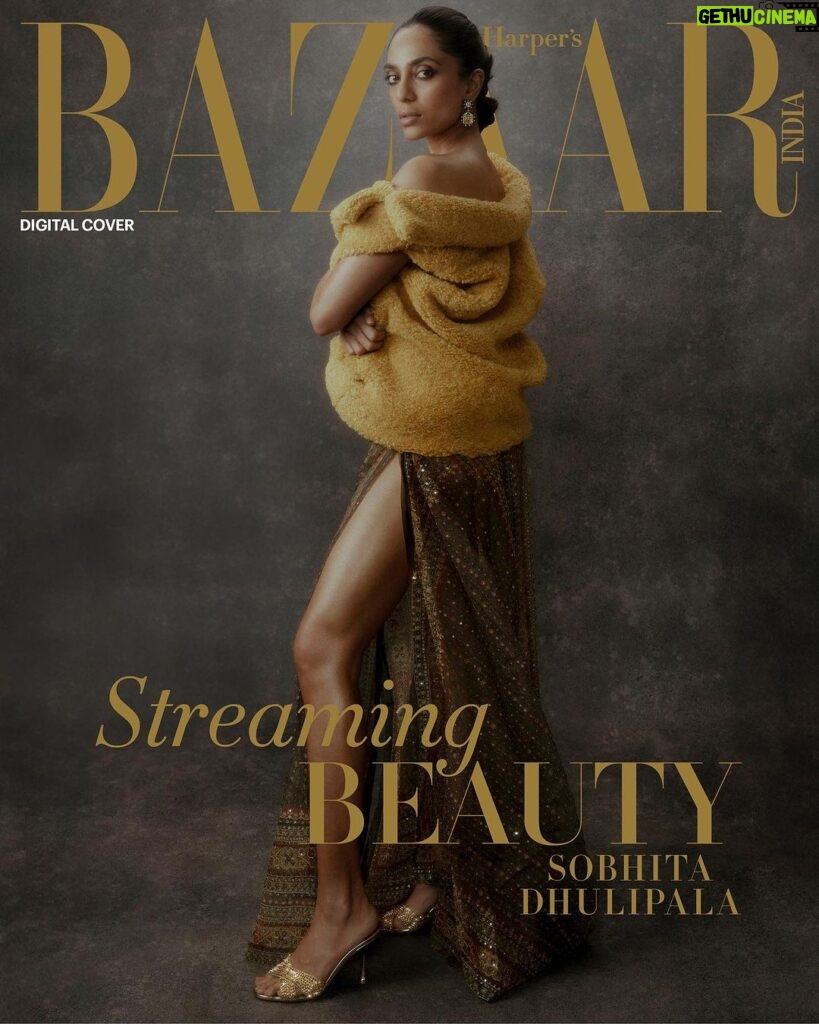 Sobhita Dhulipala Instagram - In an exclusive chat with Bazaar India, @sobhitad talks about her journey in the entertainment industry and the impact of OTT platforms. “I’ve been told that my career trajectory is dotted with unconventional triumphs and for that I’m immeasurably grateful. I started work as an actor in what you call indie films/art house/parallel cinema and what not. It certainly was a fantastic source of learning and propelled me to embrace the craft of acting more than anything. Over the course of my journey, having worked in multiple languages and a mixed bag of films, it’s certain that OTT platforms have given me the fuel and the opportunity to hold my own on screen. It’s been fantastic and inspiring.” Editor: Rasna Bhasin (@rasnabhasin) Interview / Digital Editor: Sonal Ved (@sonalved) Photographer: Nishanth Radhakrishnan (@nishanth.radhakrishnan)/ @featartists Creative Director & Stylist: Kshitij Kankaria @kshitijkankaria Cover Design: Mandeep Singh (@mandy_khokhar19) Editorial Coordinator: Shalini Kanojia (@shalinikanojia) Hair and Makeup: Mitesh Rajani (@miteshrajani)/ @featartists Hair and Makeup Assistant: Nitu Tamang (@nitutamang143) Assistant Stylist: Karishma Diwan @karishma.diwan Sobhita is wearing Zergul Embroidered Jacket, @ritukumarhq; Faux Fur Yellow Coat, @rhycni; Semi Precious Doublet Earrings, @goldenwindow; Mariza Is Back Gold Heels, @louboutinworld #BAZAARINDIA #BAZAARCOVER #covershoot #christianlouboutin