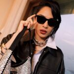 Sobhita Dhulipala Instagram - Alexa, mommy got an award from Vogue! Force of fashion 🤙🏽 Shoutout to Hmu team @daksh_hairguru @sonamdoesmakeup for the fantastic work and vibes. Beezus Christ @beezsharma for puting this look together on SOS video call with me (everything’s from my wardrobe lol such a relief) @misho_designs for their yummy silver jewels