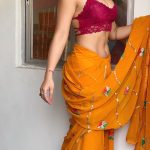 Sofia Ansari Instagram – Which saree 🥻 look you like the most ??? 
let me know in comment box ⬇️