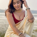 Sofia Ansari Instagram – Which saree 🥻 look you like the most ??? 
let me know in comment box ⬇️