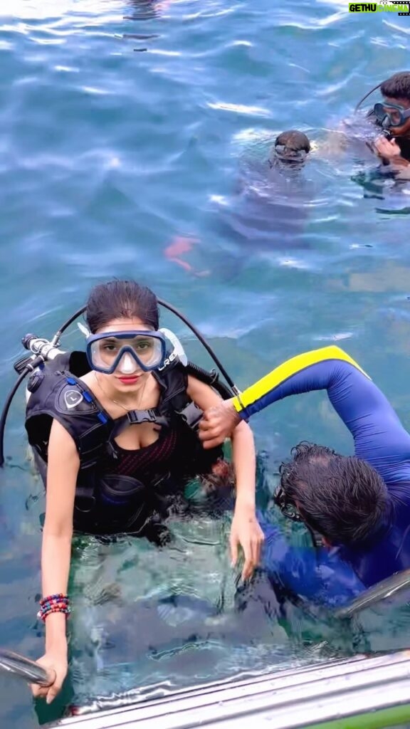 Somalin Parida Instagram - Scuba diving with Water Sports 🤿 🐟 🐠 Best Combo Scuba Diving experience in📍GOA In just @1799/- for booking contact us at - 9182279170 📞 1. Pickup from Main road of your Hotel (Arpora, Baga, Calangute, Candolim, Sinquirim, Nerul) 2. *45 minutes of Ride to the Grand Island by Boat* 3. On the way Sightseeing of Aguada fort, Millionaire Palace, Central Jail, Light house and Dolphins by Boat 4. Breakfast will be served in the boat 5. Pre-diving session will be Given at The Grand island 6. Scuba diving 15 minutes 7. After diving M.water, Soft drinks, and Lunch will be Provided 8. Photos & Videos provided through Android Phone 9 *Waters Sports* 👌🏻 Jetski 👌🏻 Sleeping Bumper 👌🏻 Banana Ride 👌🏻 Speed Boat Ride 👌🏻 Parasaling ~~~~~~~~~~~~~~~~ ~~~~~~~~~~~~~~~~ Goa