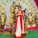 Somalin Parida Instagram - Never Ending Puja Vibes ✨🫣 Newtown,kolkata