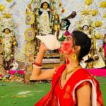 Somalin Parida Instagram - Never Ending Puja Vibes ✨🫣 Newtown,kolkata