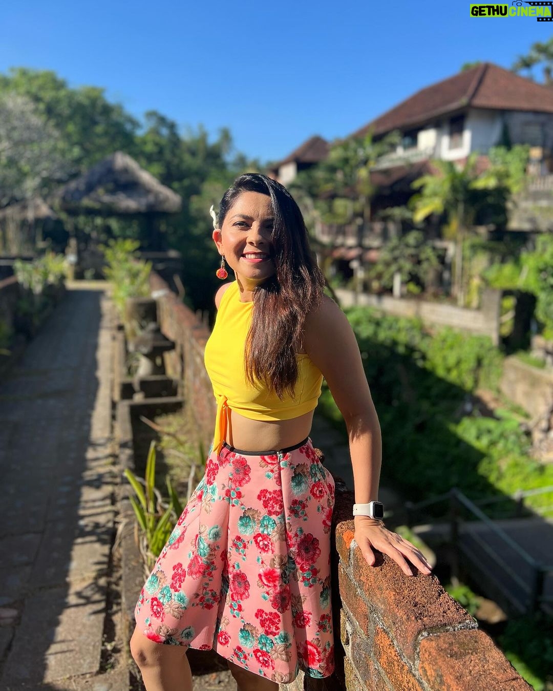 Sonalee Kulkarni Instagram - Bringing my last and final episode of #bali soon… It is about all the fun things that you must to in #ubud Guess the to do list 📋 Coming out tomorrow on my @youtube channel! #staytuned and don’t forget to subscribe! #croptop @angelcroshet_swimwear #yellow #top #skirt @aciddresses @acidfashionhouse @sshorewala #sonaleekulkarni #marathimulgi #instagood #instastyle #traveller #travelogue #indonesia #bali #ubud Ubud, Bali, Indonesia
