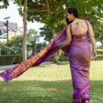 Sonalee Kulkarni Instagram – Being वैरी मच इण्डियन in #dubai 🥻 

#Sari @verymuchindian.official 
#Photographer @yashkaklotar 
#sonaleekulkarni #marathimulgi 
#sari #sareelove #saree #indian Dubai, United Arab Emirates