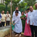 Sonalika Joshi Instagram - Trees are the Root of our Existence 🌴🌳🍀☘️🪴🌱🌿🎋.माननीय आमदार श्री अतुल भातखलकर आणि नगरसेविका श्रीमती सुरेखा पाटील हयांच्या उपस्थितीत.I m so grateful to them to invite me for such great cause 🙏🏻🤗🙏🏻.Spread awareness.#plants #tree #trees #plantation #awareness #savetheplanet .