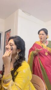 Sonalika Joshi Instagram - The thoughts we get after having sleepless nights!🤷🏻‍♀️😂 . . . #reels #reelsinstagram #reelitfeelit #funny #comedy #fun #nightshift #onset #makeuproom #actorslife #fyp #explorepage #tmkoc #taarakmehtakaooltahchashmah