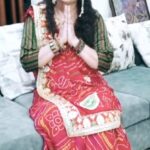 Sonalika Joshi Instagram - शुभ नवरात्रि 😊🙏🏻🤗 #goddess #navratri #navratrispecial #garba #devotional #devotion #festivevibes #positivevibes