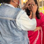 Sonalika Joshi Instagram - Getting ready for!!!???☺️💃. #shooting #workoholic#loveyourwork #advertisement #branding #brands #newlook #sareelove #saree #sareefashion #sareelovers.