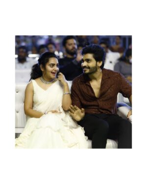 Sonia Singh Instagram - The seat I've always dreamed. Sharing the same place with the finest people of the industry ❤️. And this been my first step of success, before I'm seen in theatres. Counting each and every blessing of mine 🤍 
By blessings I mean each and everyone one of you. Thank you for staying with me through thick and thin. 
Thanking each and every single cast and crew from our team Virupaksha. 
@ravikrishna_official you been a sweetest companion❤️.

A moment to be cherished, these clickzz 
📸 by @shreyasgroup