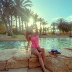 Sonyaa Ayodhya Instagram - Moon child stayin wild 🌕 #waterbaby #love #likes #pink #swims #tanlines