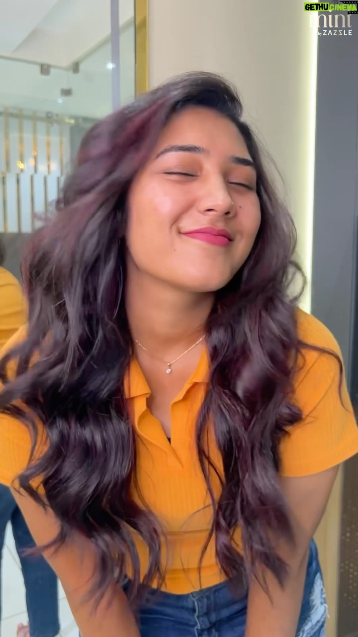 Sree Nithi Instagram - Canβt wait to get My First Haircolour π»πͺπ @minibyzazzle π·π― . Visit Your Nearest Mini By Zazzle Today π . For appointments and other details call : πAnna Nagar : 9884690601 . #scarletred #haircolor #minibyzazzle #hairhighlights #trendingreels #salon #hairinspo #chennai
