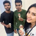 Sree Nithi Instagram – Soulmates ever 🖤💯🖤

#vijayaforummall