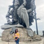 Sree Nithi Instagram – Ohm nama shivaya✨ Azhimala Shiva Temple