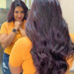 Sree Nithi Instagram - When in Doubt , Go For a Haircolour @minibyzazzle 😻✨💯 They Never Fail to Surprise You . 🤌🏽 I Got My Scarlett Cherry 🍒 Red Colour . . Visit Mini By Zazzle Today 📍 . To book Your appointments call : 📍Anna Nagar : 9884690601 #scarletred #haircolour #hairinspo #red #hair #minibyzazzle #salon #trending #chennai Anna nagar