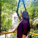 Sree Nithi Instagram – 📍Kallar meenmutty waterfall🌿 Meenmutty Waterfalls, Trivandrum