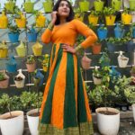 Sree Nithi Instagram – Thank you @chitras_fashion_studio 🌻