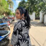 Sree Nithi Instagram – #🖤 
Hairstyle @lashesbydivi ♥️ EVP Film City
