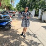 Sree Nithi Instagram – #🖤 
Hairstyle @lashesbydivi ♥️ EVP Film City