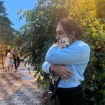 Sree Nithi Instagram – Nothing beats snuggling up with my furry best friend 🐾