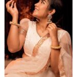 Sree Nithi Instagram - 🪔All the darkness in the world cannot extinguish the light of a single candle🪔 Camera : @gprsphotos Mua : @varshas___makeover Costume : @chitras_fashion_rentaldress Thiruvananthapuram, Kerala, India