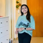 Sreevidya Nair Instagram - A smile a day keeps the pain away.😊😊 👚 @wry_fits My Home