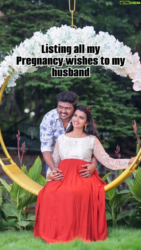 Sridevi Ashok Instagram - Listing all my pregnancy wishes to my husband be like ❤🥰 Hope you can relate to it .. #srideviashok #pregnancydiary #pregnantoutfit #pregnancyannouncement #momtobe #pregnancyreels #pregnancylife #soontobemommy #momoftwo